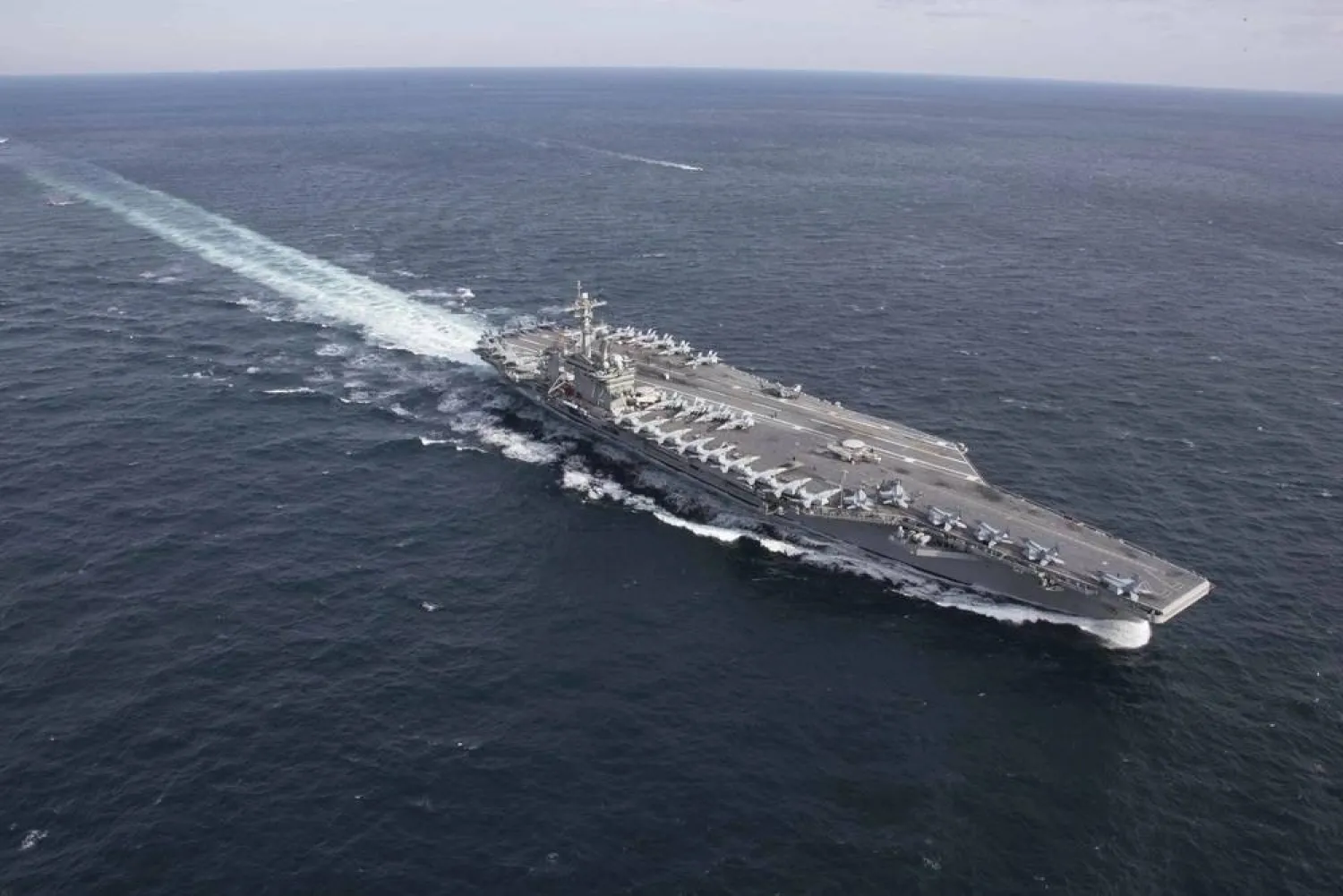 حاملة الطائرات الأميركية «CVN-72» (موقع البحرية الأميركية)
