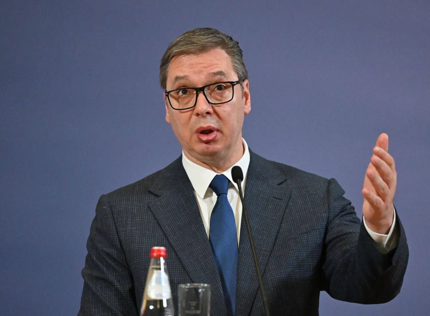 Sırbistan Cumhurbaşkanı Aleksandar Vucic (DPA)