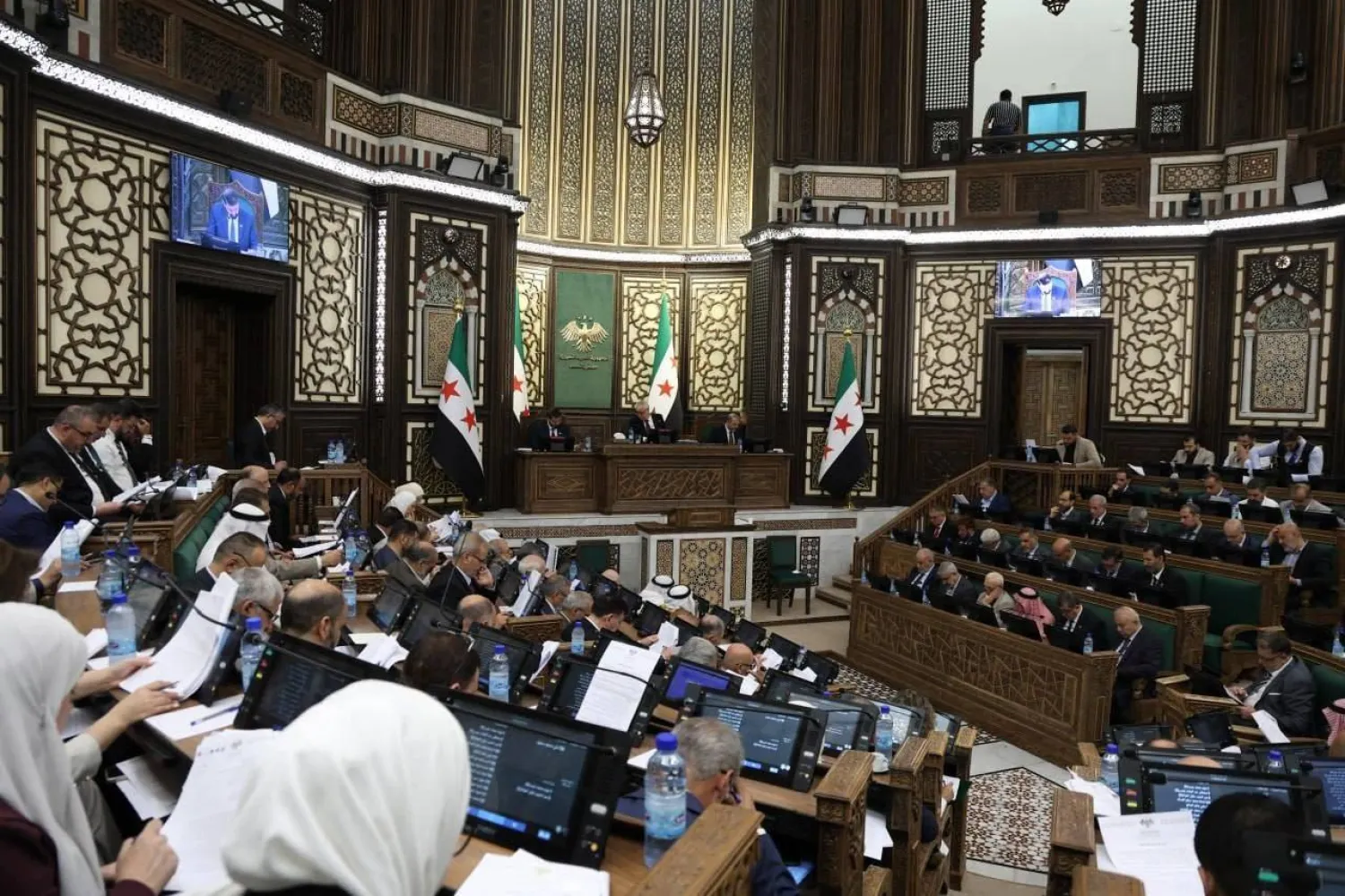 من جلسة لـ«مجلس الشعب» السوري (صفحة المجلس)