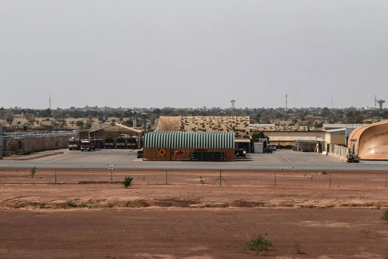 «قاعدة 101» في نيامي (أ.ف.ب)