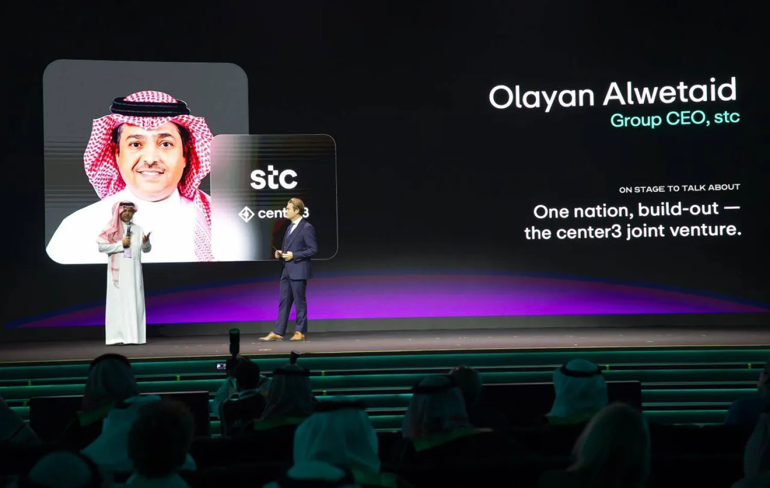 الرئيس التنفيذي لمجموعة stc المهندس عليان الوتيد (الشرق الأوسط)