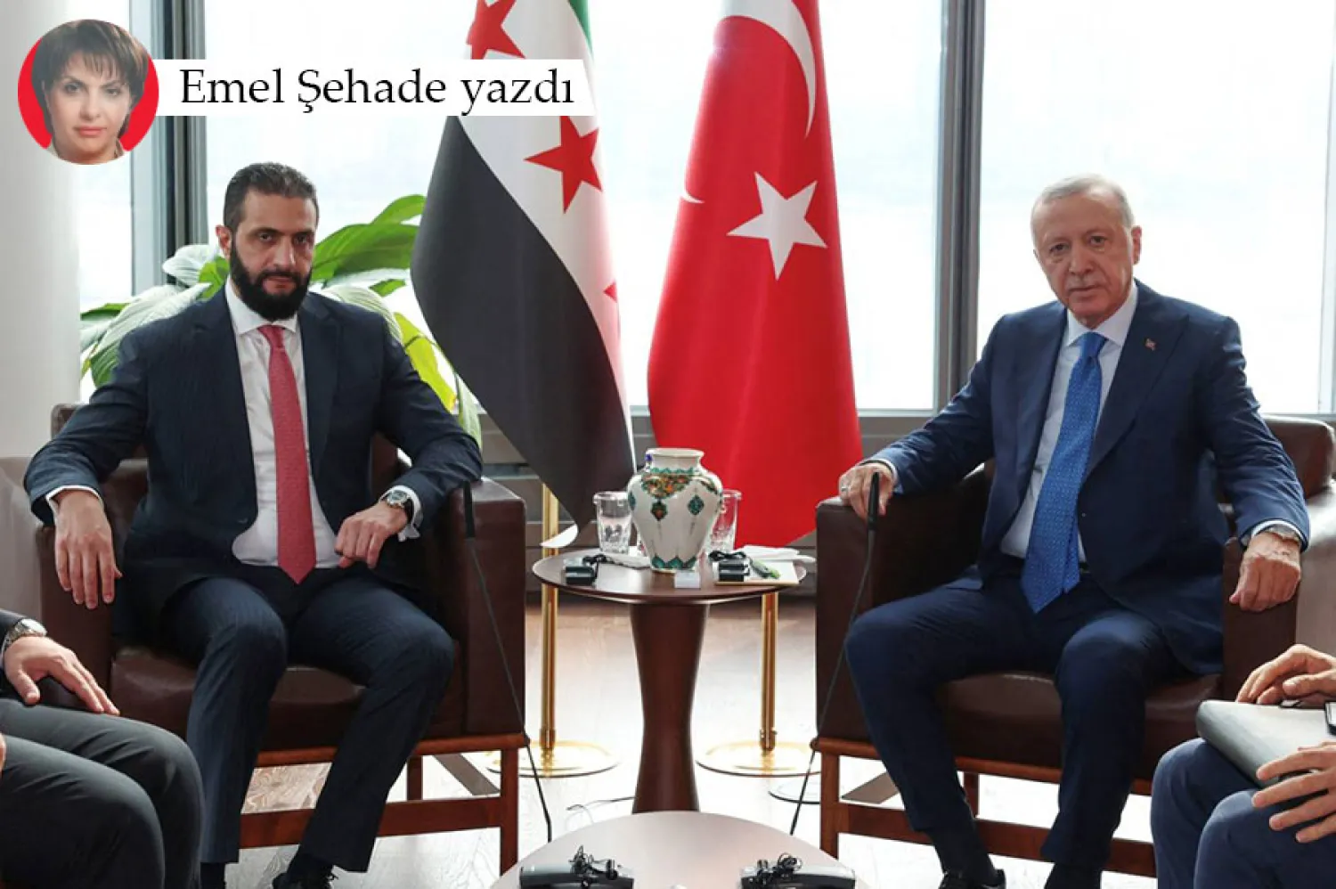 Cumhurbaşkanı Recep Tayyip Erdoğan ve Suriye Cumhurbaşkanı Ahmed eş-Şara (AFP)