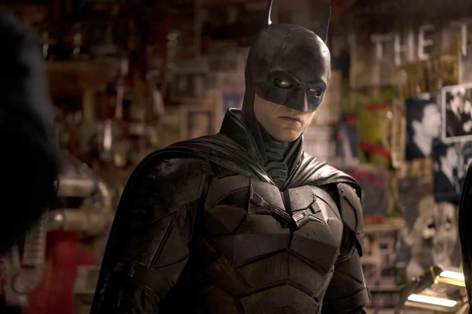 Gotham'ın elitlerini hedef alan sadist seri katil Riddler'ı yakalamaya çalışan Batman'in hikayesini anlatan 2022 yapımı The Batman üç dalda Oscar'a aday gösterilmişti (Warner Bros.)