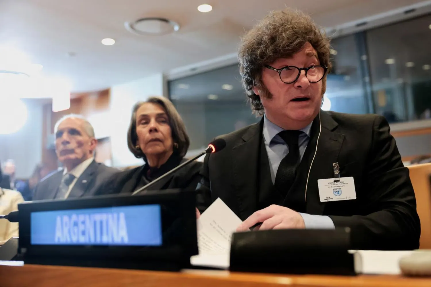 Muhaliflere göre Javier Milei, Falkland meselesini gündeme getirerek iç destek toplamayı hedefliyor (Reuters)
