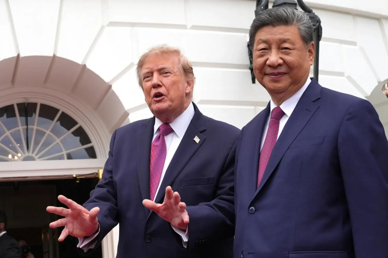 Trump, Şi'yle "müthiş bir görüşme gerçekleştirdiklerini" söyledi (AP)