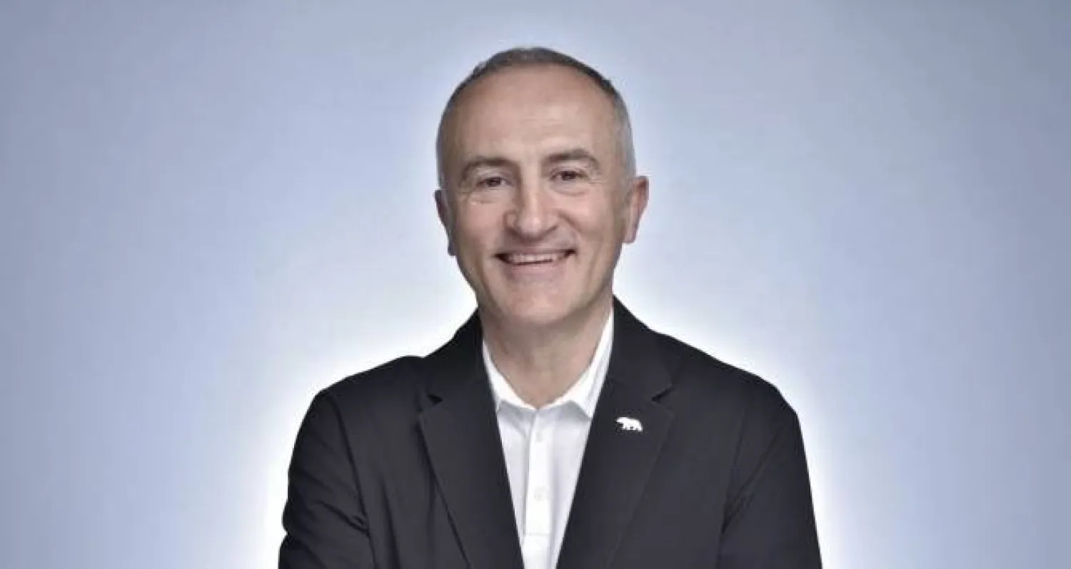 Lucid CEO and board member Silvio Napoli. (Asharq Al-Awsat) 