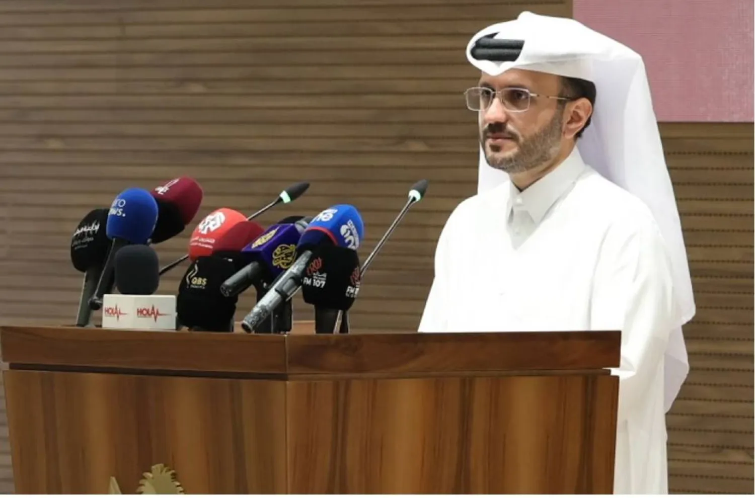 ماجد الأنصاري المتحدث باسم وزارة الخارجية القطرية (قنا)