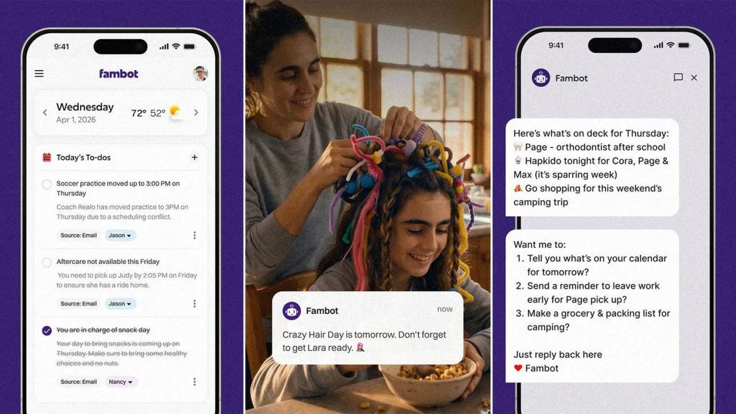 «فامبوت» يرسل ملخصات يومية بعد تصنيف الرسائل والتنبيهات والتحديثات والإشعارات