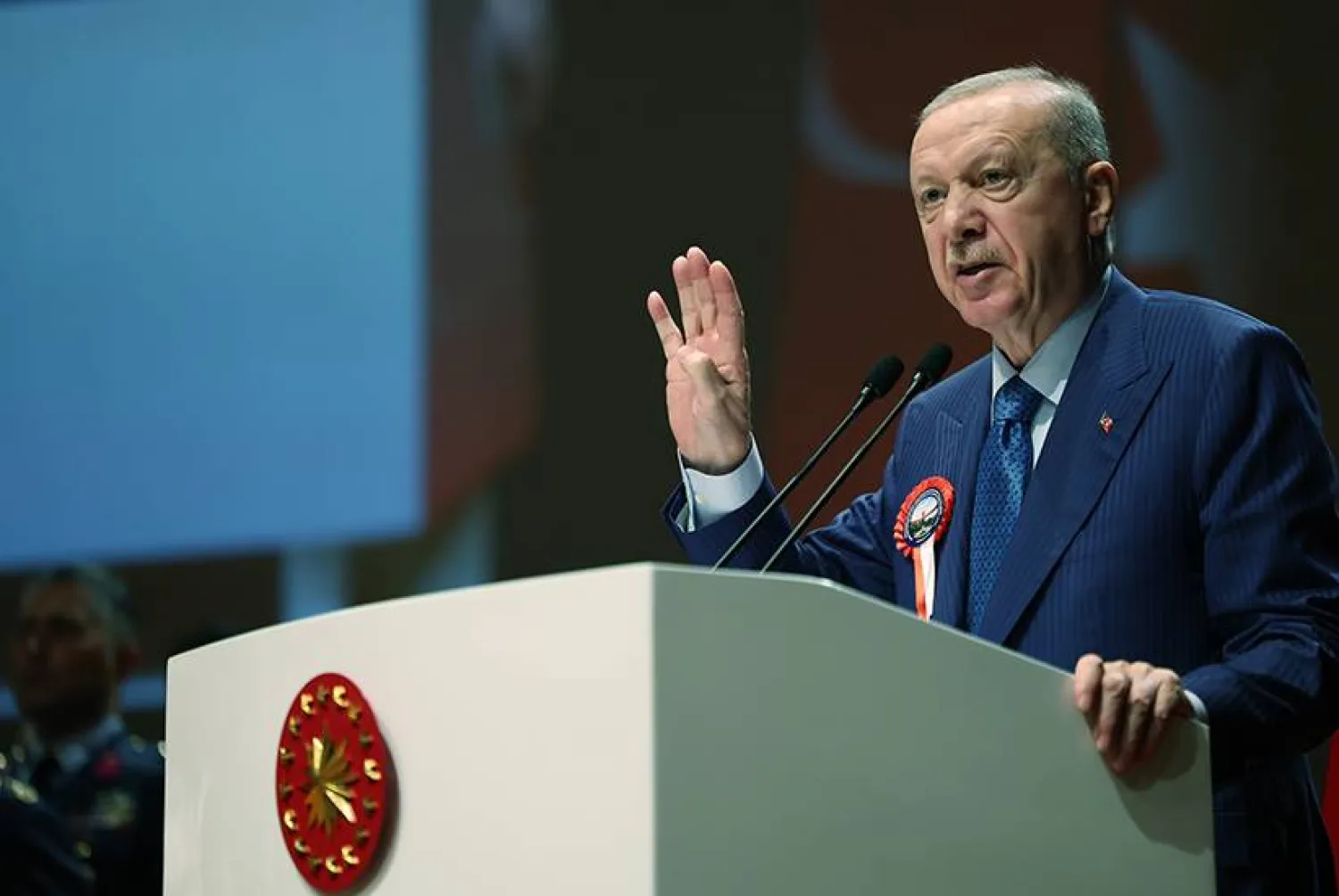 الرئيس التركي رجب طيب إردوغان وجه تحذيراً لليونان من الإخلال بوضع الجزر منزوعة السلاح في بحر إيجه (الرئاسة التركية)