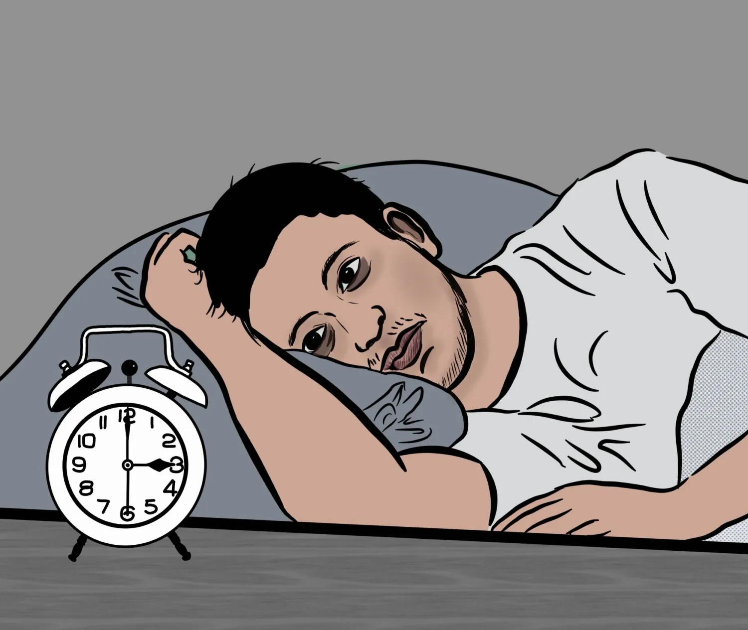 التفكير الزائد قبل النوم مشكلة شائعة (بيكسباي)