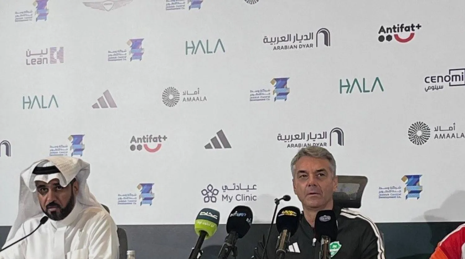 بوسيتش خلال المؤتمر الصحافي (فيصل المفضلي)