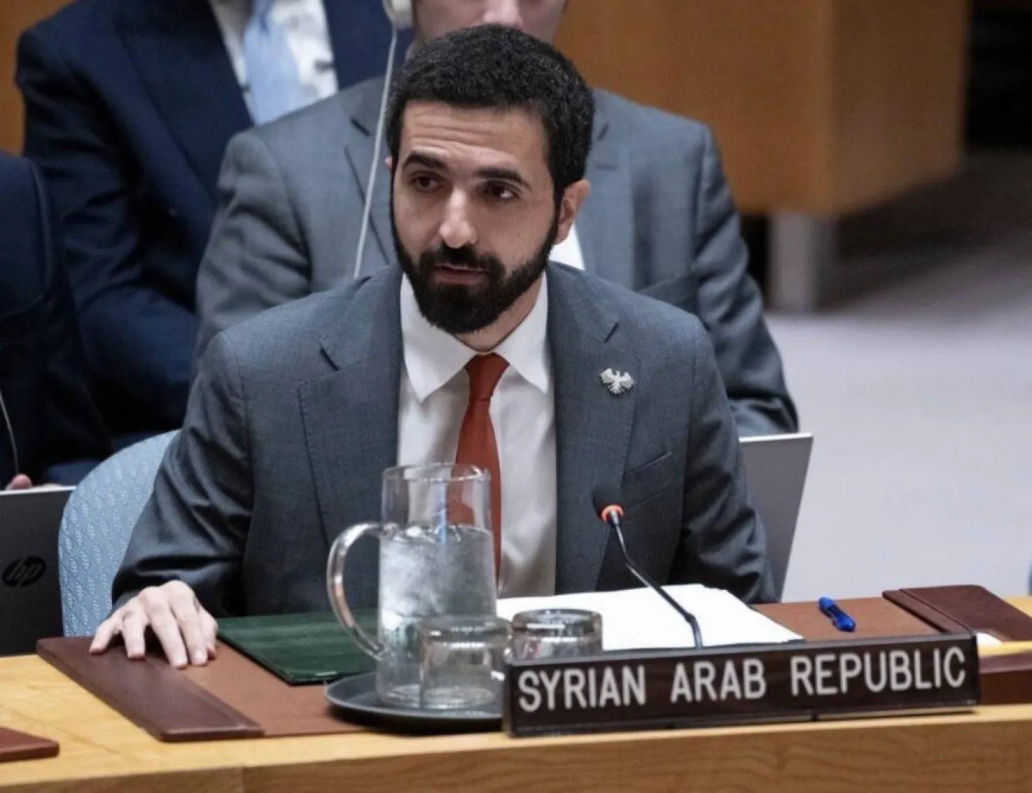 مندوب سوريا لدى الأمم المتحدة إبراهيم علبي (حسابه عبر منصة «إكس»)