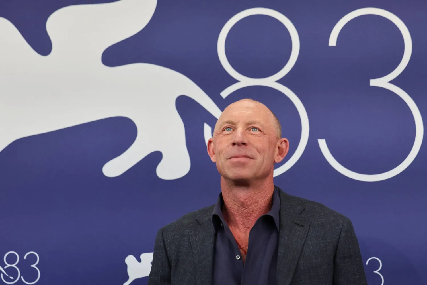 Jim Morrison poses during a photocall for the movie "Everest: The Other Side" at the 83rd Venice International Film Festival in Venice, Italy, September 3, 2026. (Reuters) 