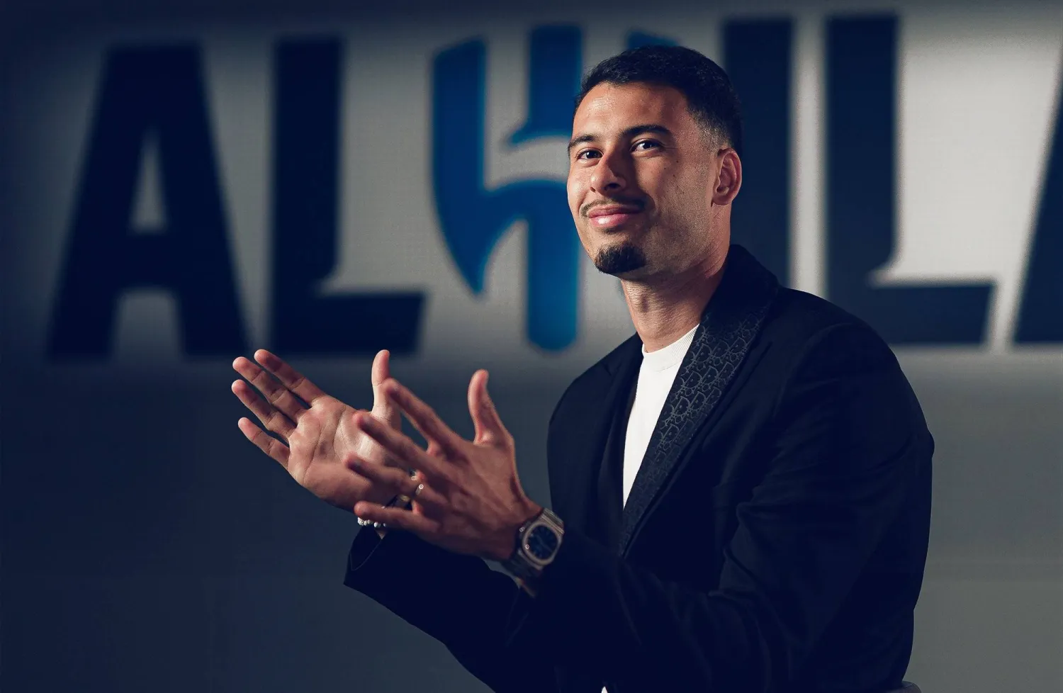 البرازيلي غابرييل مارتينيلي لاعب الهلال الجديد (نادي الهلال)