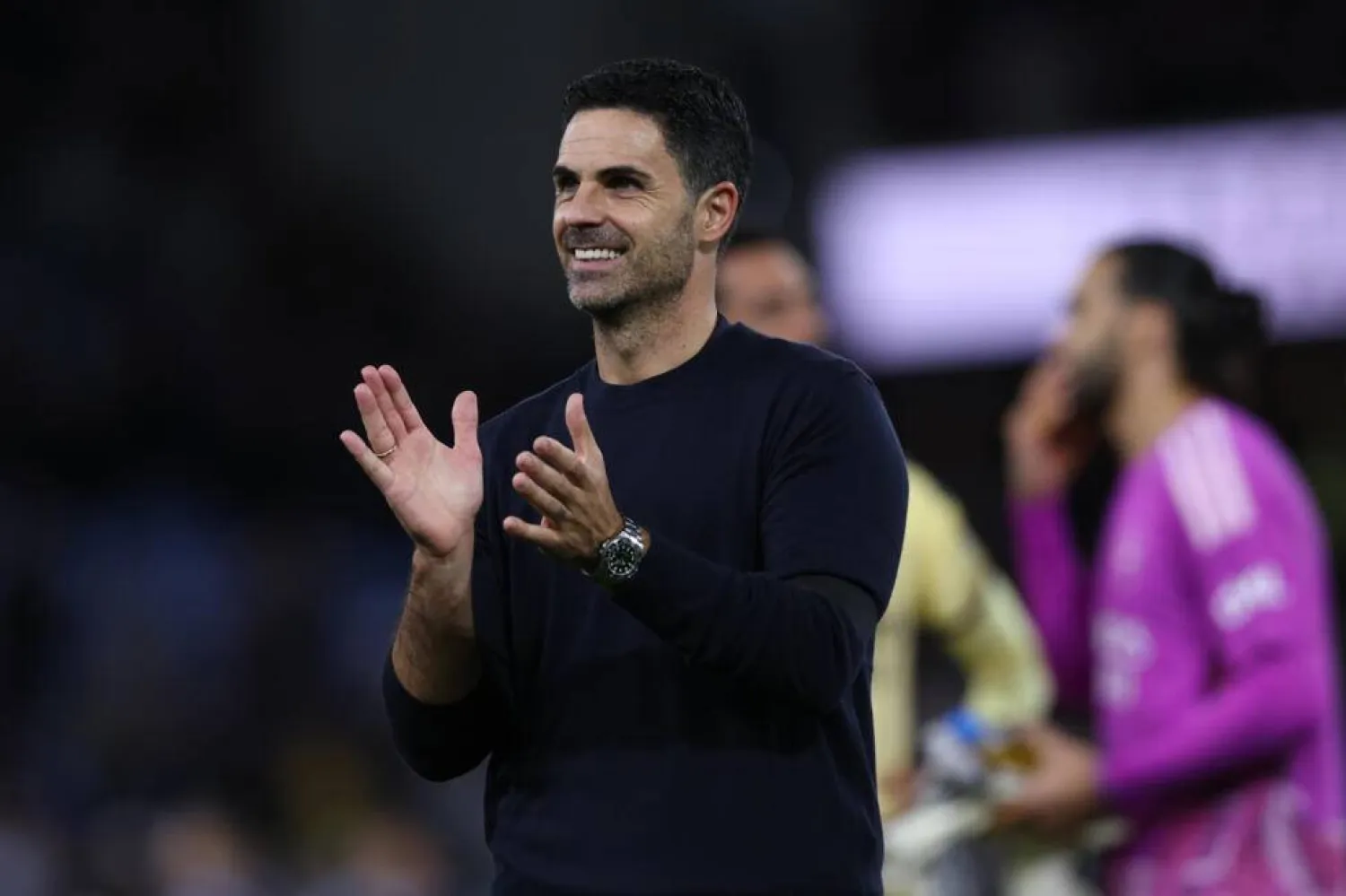 Mikel Arteta's Arsenal have not conceded a Premier League goal this season. Darren Staples / AFP/File
