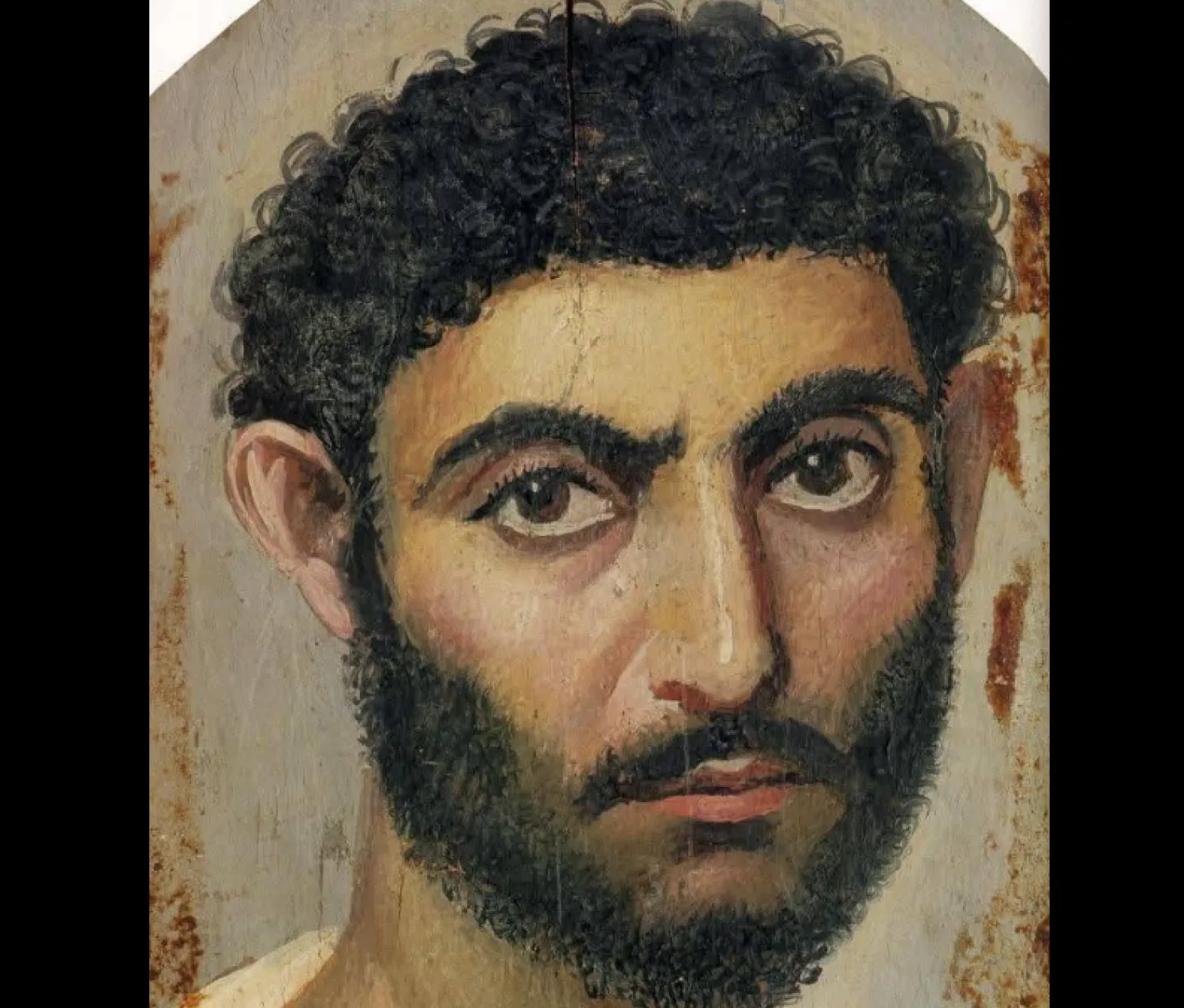 وجوه الفيوم تحمل تعبيرات قوية (المتحف المصري)