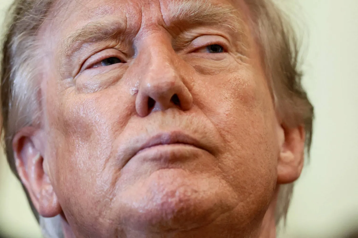  US President Donald Trump attends an event to sign executive orders related to beef, in the Oval Office of the White House, in Washington, DC, US, September 4, 2026. (Reuters)