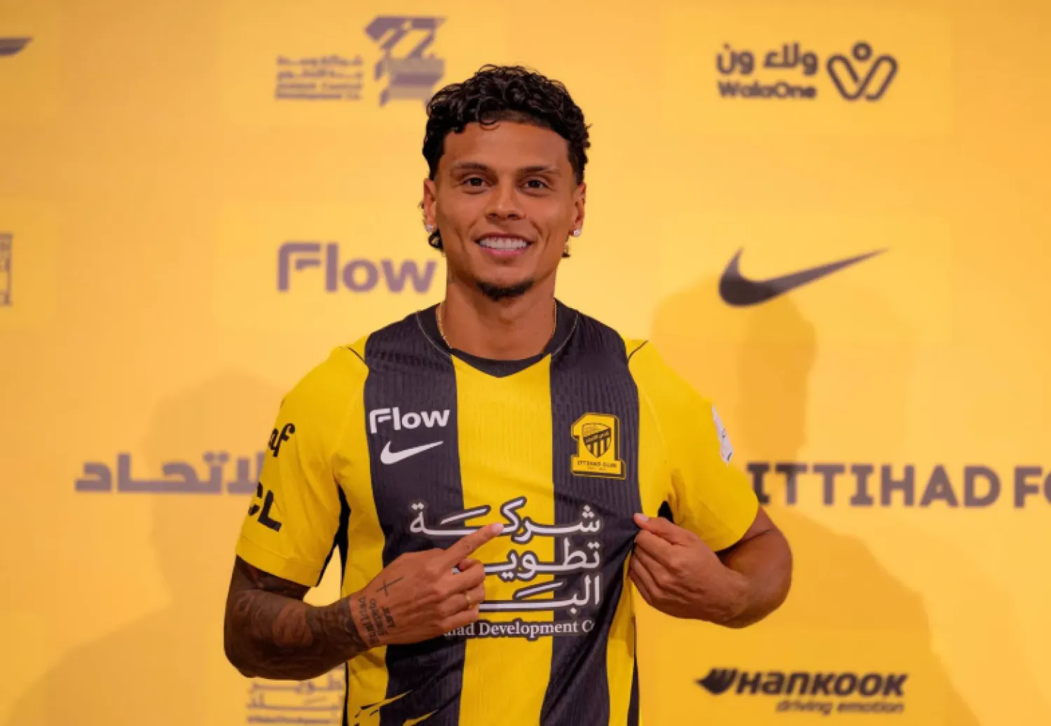 الكولومبي ريتشارد ريوس لاعب الاتحاد الجديد (نادي الاتحاد)