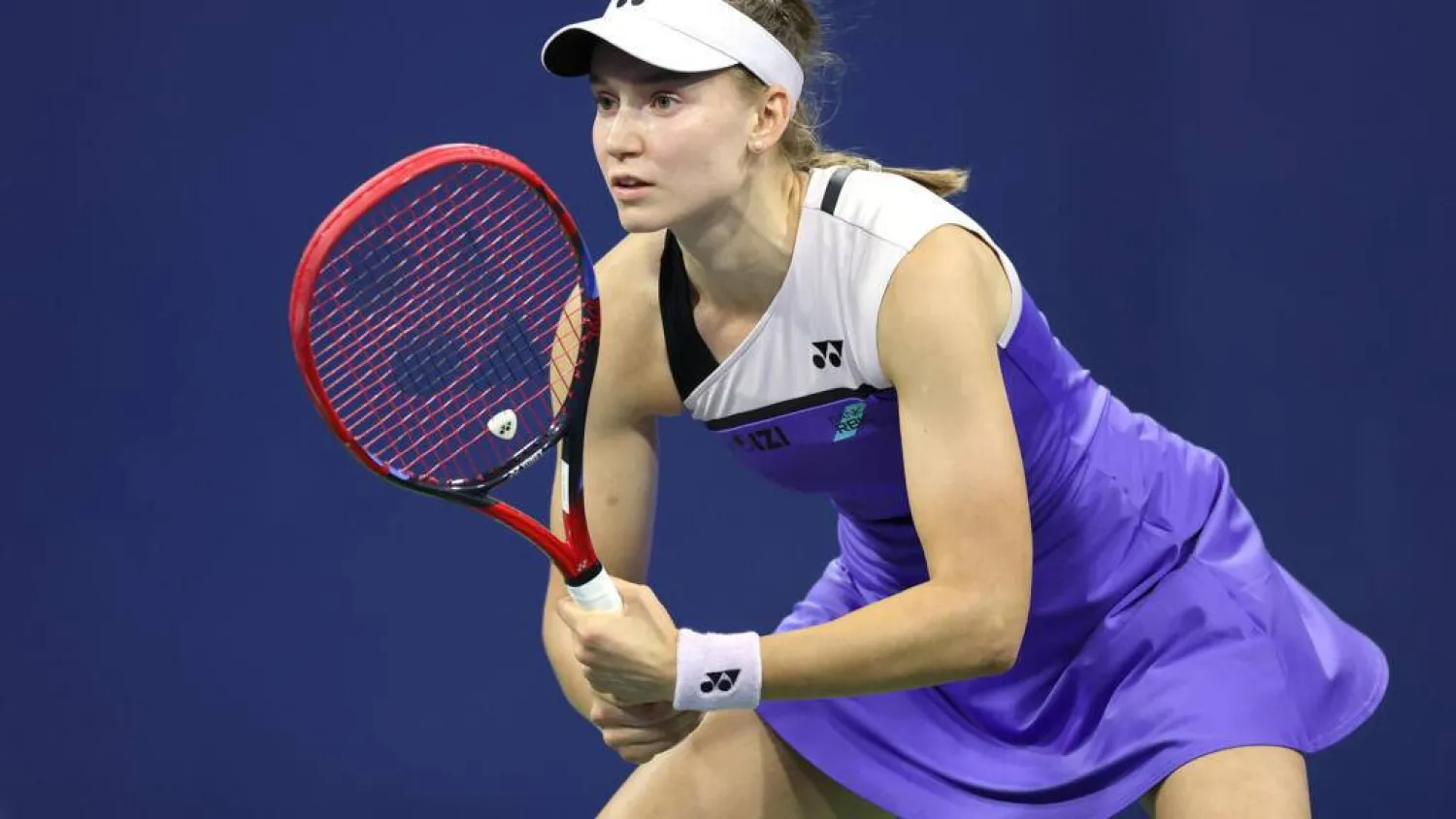 Second-seeded Elena Rybakina is through to the fourth round of the US Open after a victory over Yuliia Starodubtseva. Caleb Bowlin / GETTY IMAGES NORTH AMERICA/AFP
