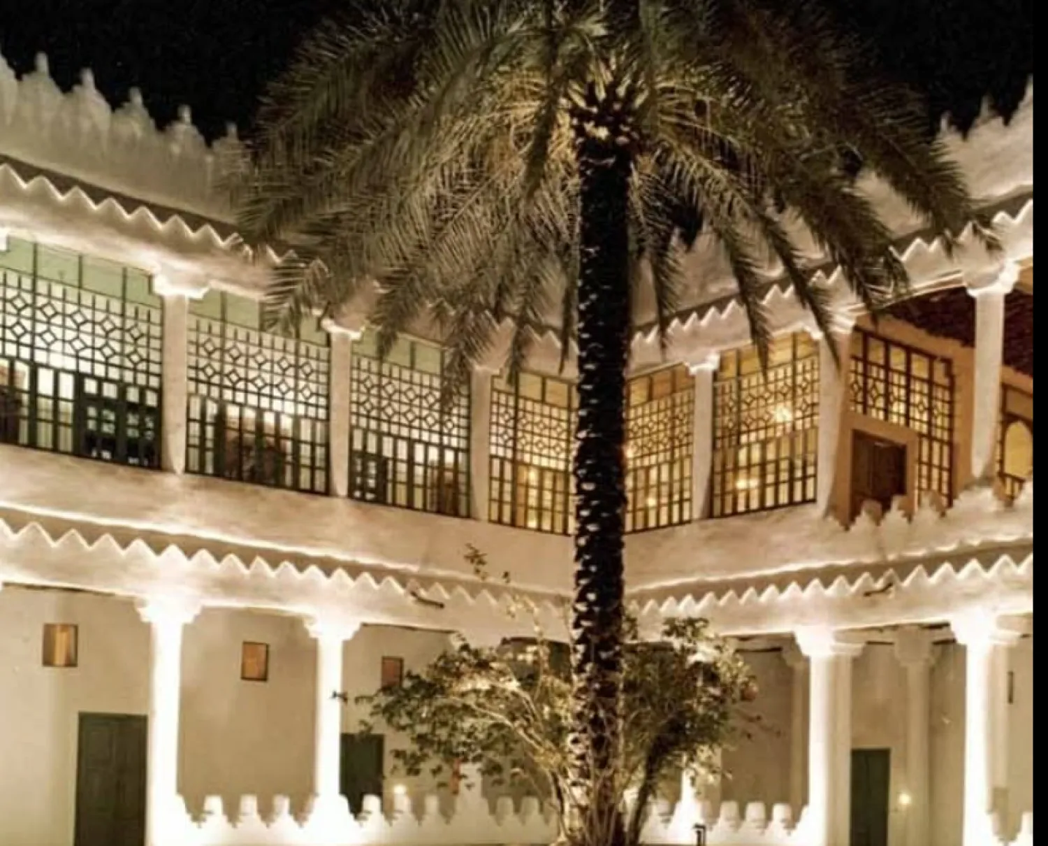 قصر المربع بعد ترميمه (مؤسسة التراث السعودية)