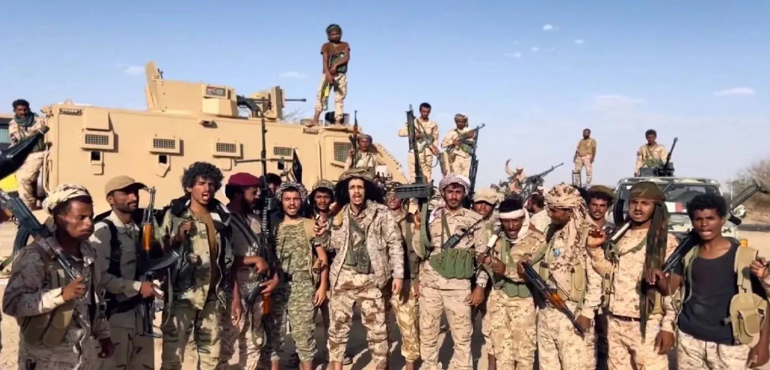 Armed forces celebrate their advances in al-Jawf. (X)