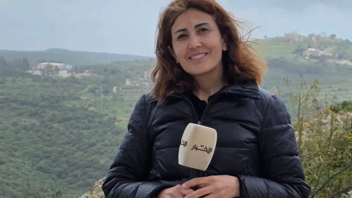 Lübnanlı gazeteci Emel Halil (X)