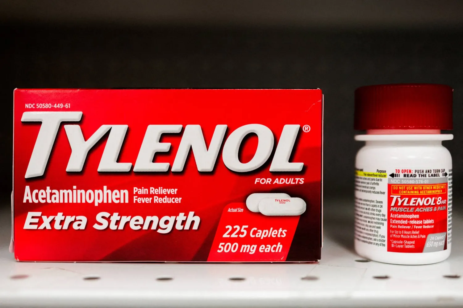 An illustration photo shows Tylenol in Schwenksville, Pennsylvania, US September 24, 2025. (Reuters) 