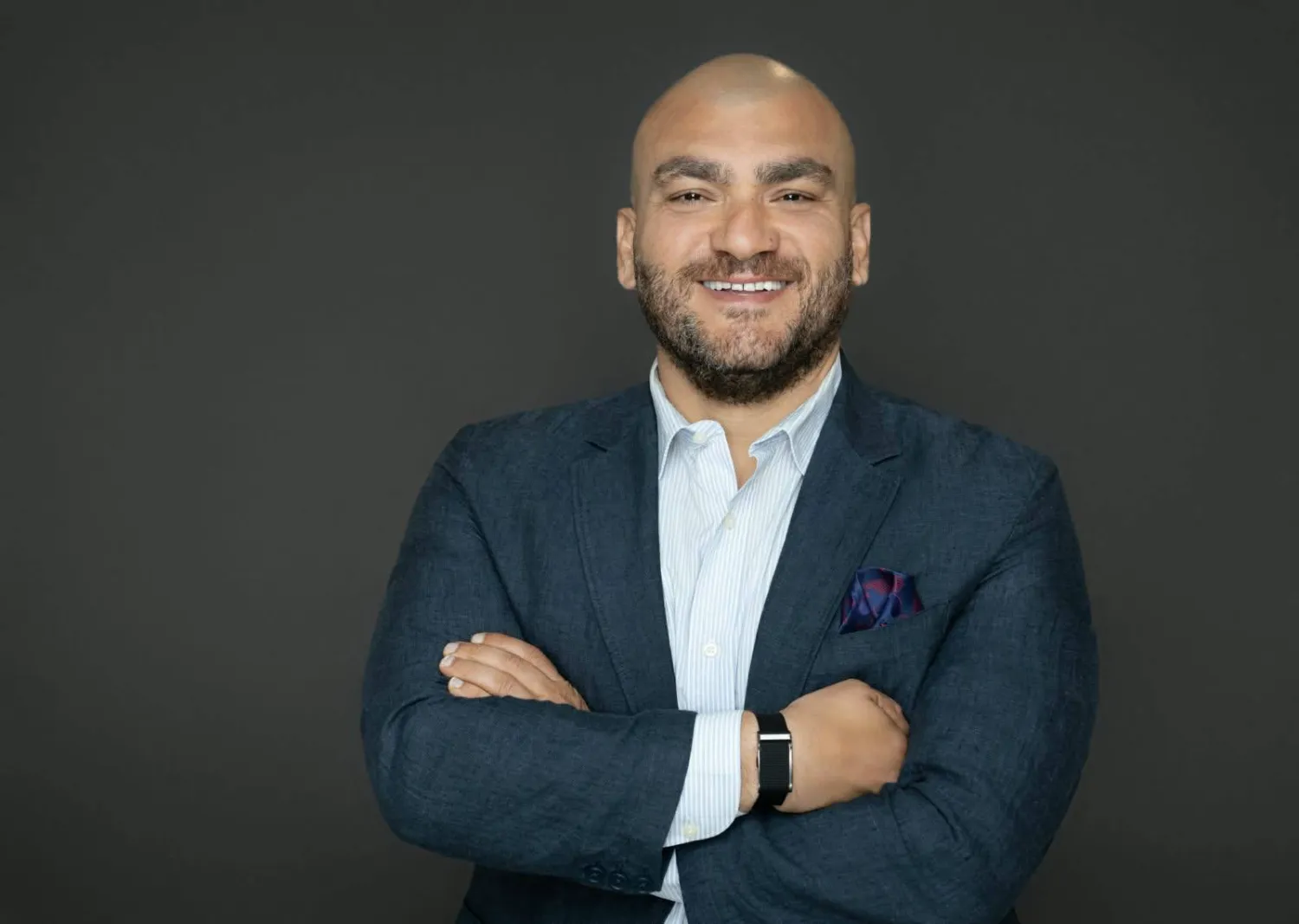 Husam Al Zughayyar, Regional Head of Sales at Epson Middle East (Asharq Al-Awsat) 