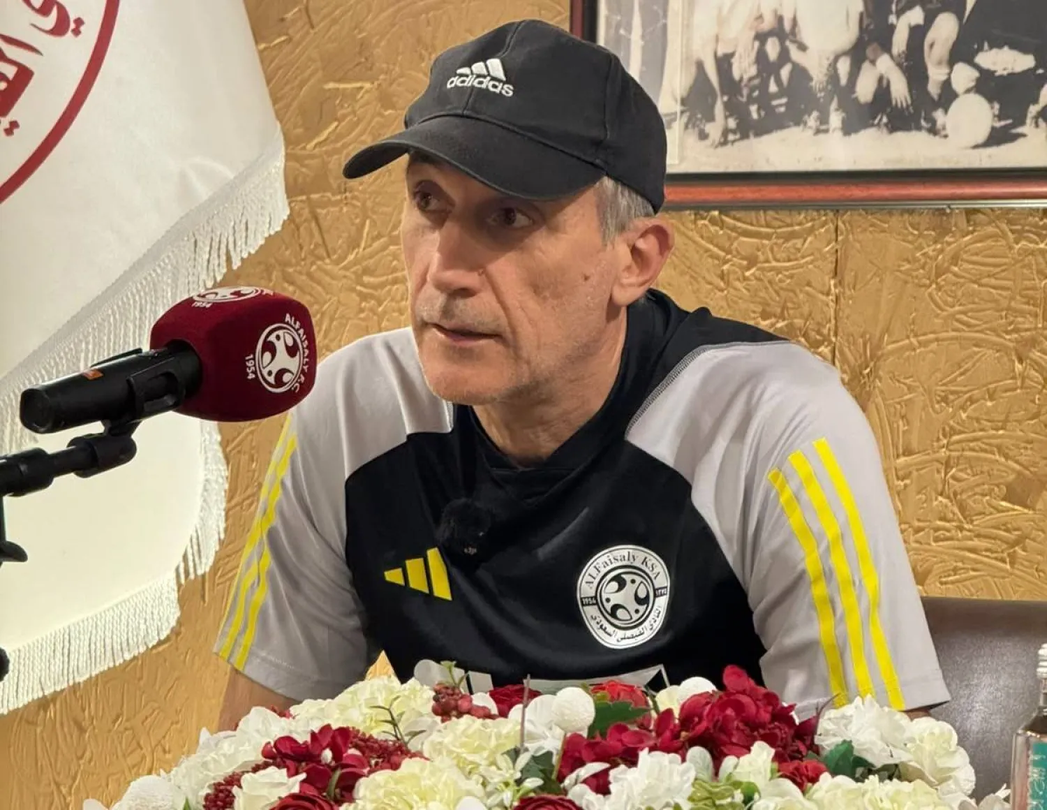 الإيطالي جيوفاني سوليناس مدرب الفيصلي (الشرق الأوسط)