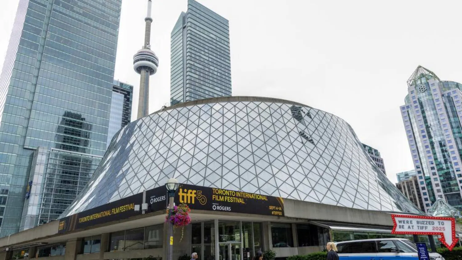 Roy Thomson Hall is one of the main venues for the Toronto International Film Festival (TIFF). VALERIE MACON / AFP/File
