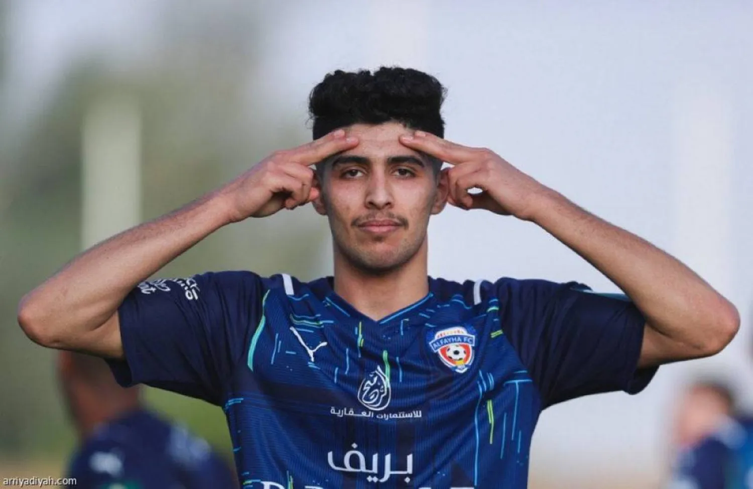 مالك العبد المنعم مهاجم الفيحاء (نادي الفيحاء)