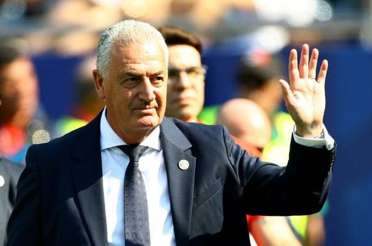 المدرب الأرجنتيني لمنتخب باراغواي غوستافو ألفارو (رويترز)