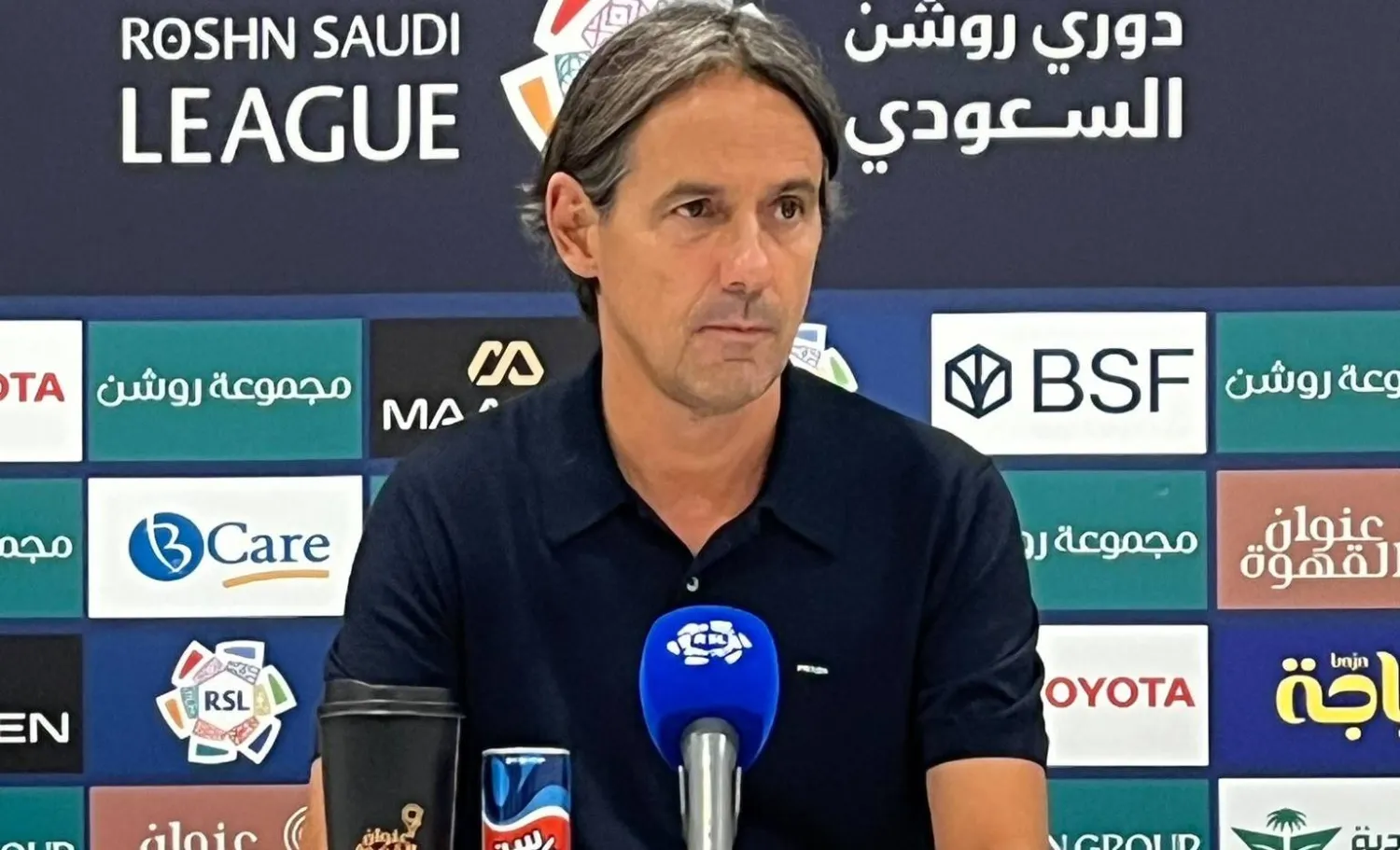 الإيطالي سيموني إنزاغي مدرب الهلال (الشرق الأوسط)