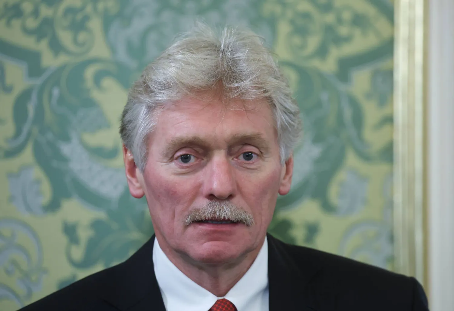 Kremlin spokesman Dmitry Peskov waits before a meeting between Russian President Vladimir Putin and Vietnamese President To Lam (both not pictured) at the Kremlin in Moscow, Russia, 09 September 2026. To Lam is on a three-day state visit to Russia.   