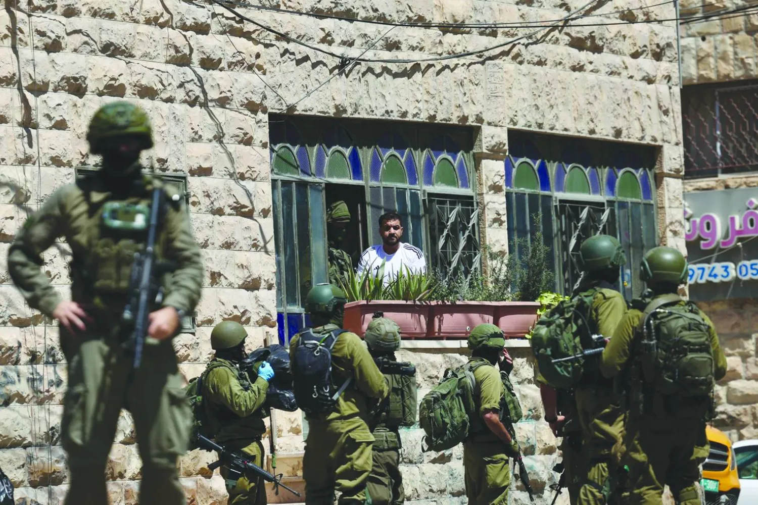 FILED - 08 September 2026, Palestinian Territories, Anata: Israeli forces raid the town of Anata in the West Bank. Photo: Jamal Awad/dpa