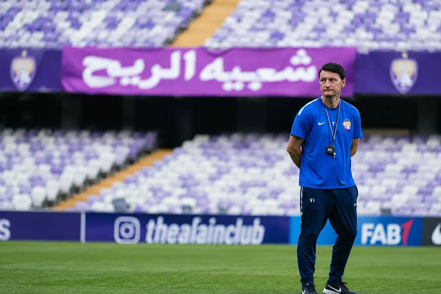 الصربي فلاديمير إيفيتش مدرب العين الإماراتي (نادي العين)