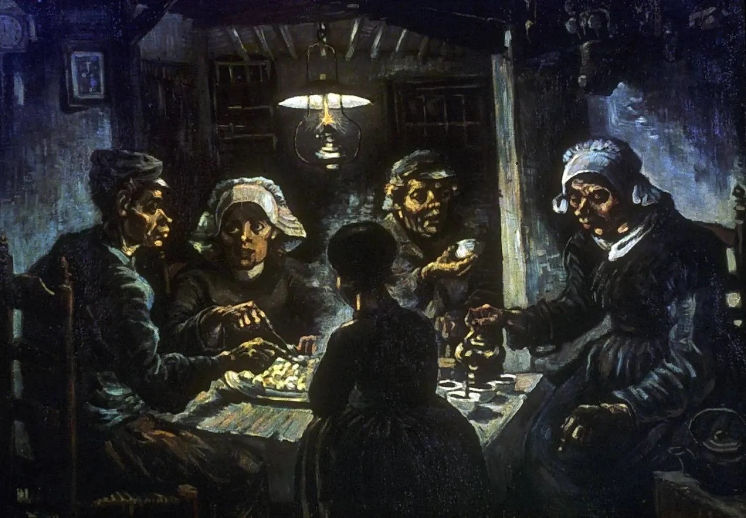 Vincent Van Gogh's "The Potato Eaters." (Getty Images) 