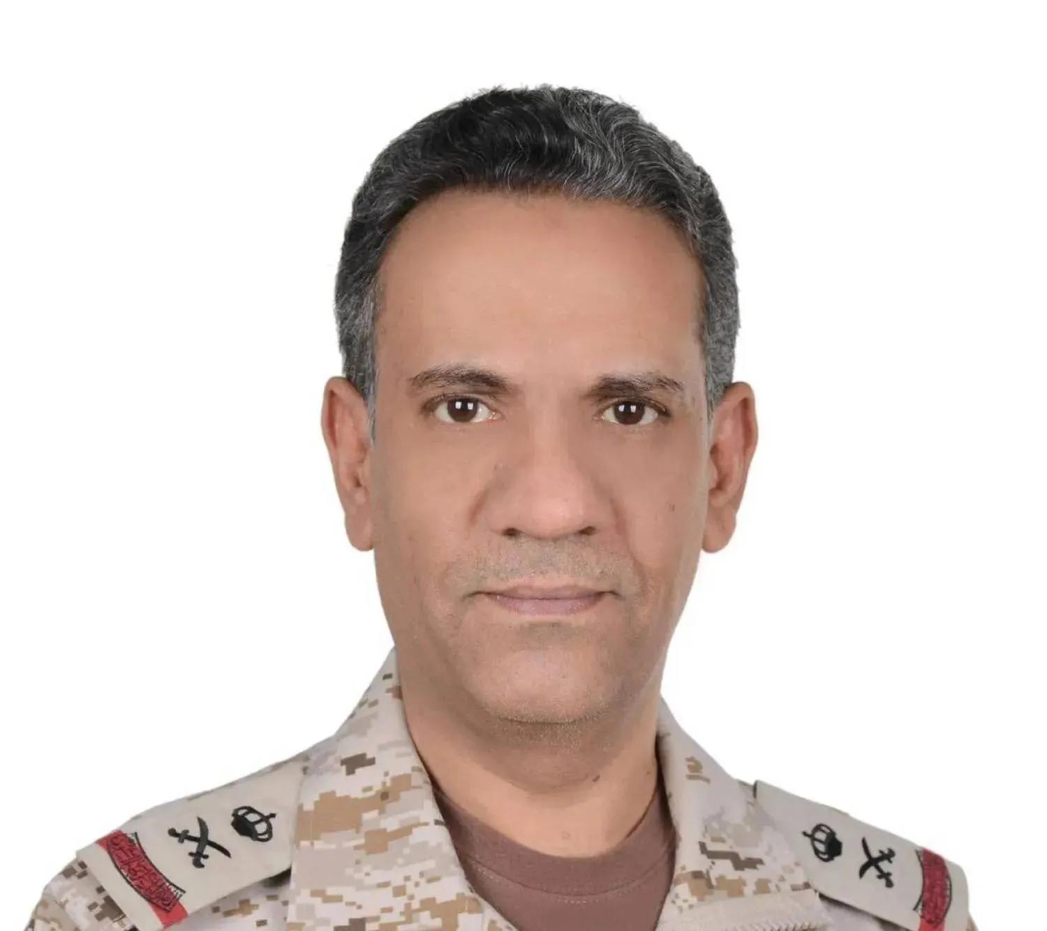 Official Spokesperson of the Coalition to Restore Legitimacy in Yemen Major General Turki Al-Malki. (Asharq Al-Awsat)