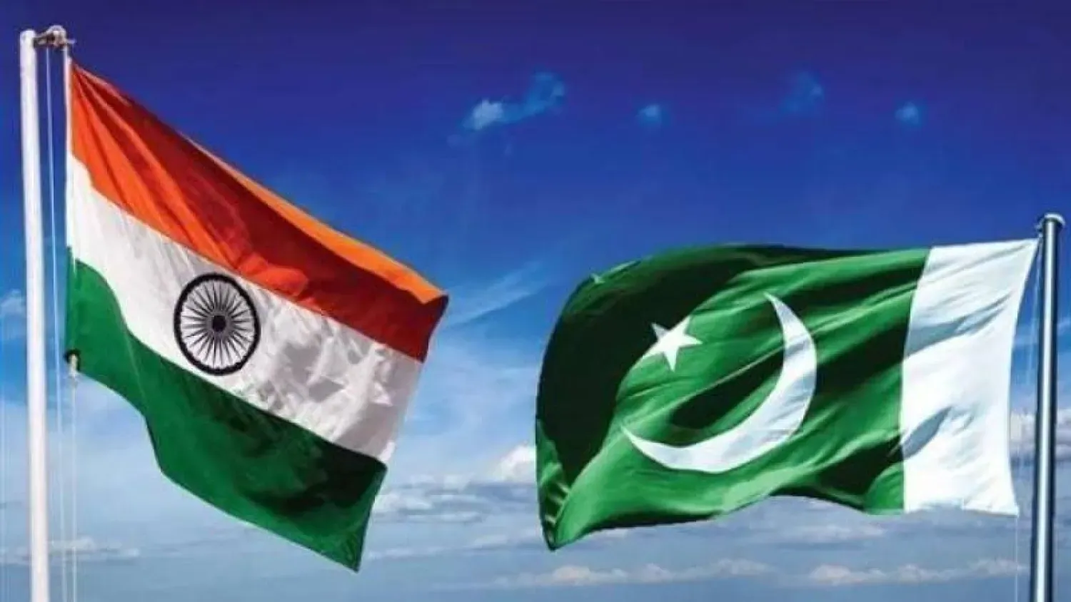Pakistan ve Hindistan bayrakları (yaygın)