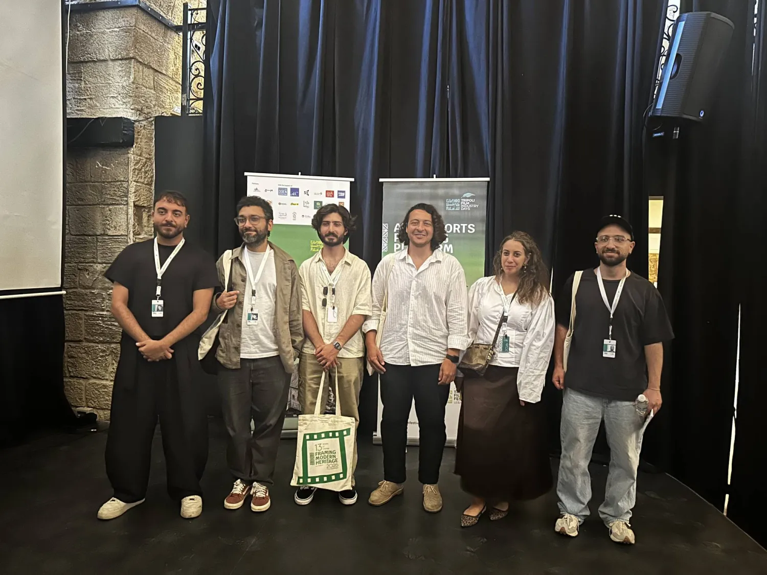 المخرجون الشباب المتقدّمون إلى منصة مهرجان طرابلس لتمويل الأفلام القصيرة (الشرق الأوسط)