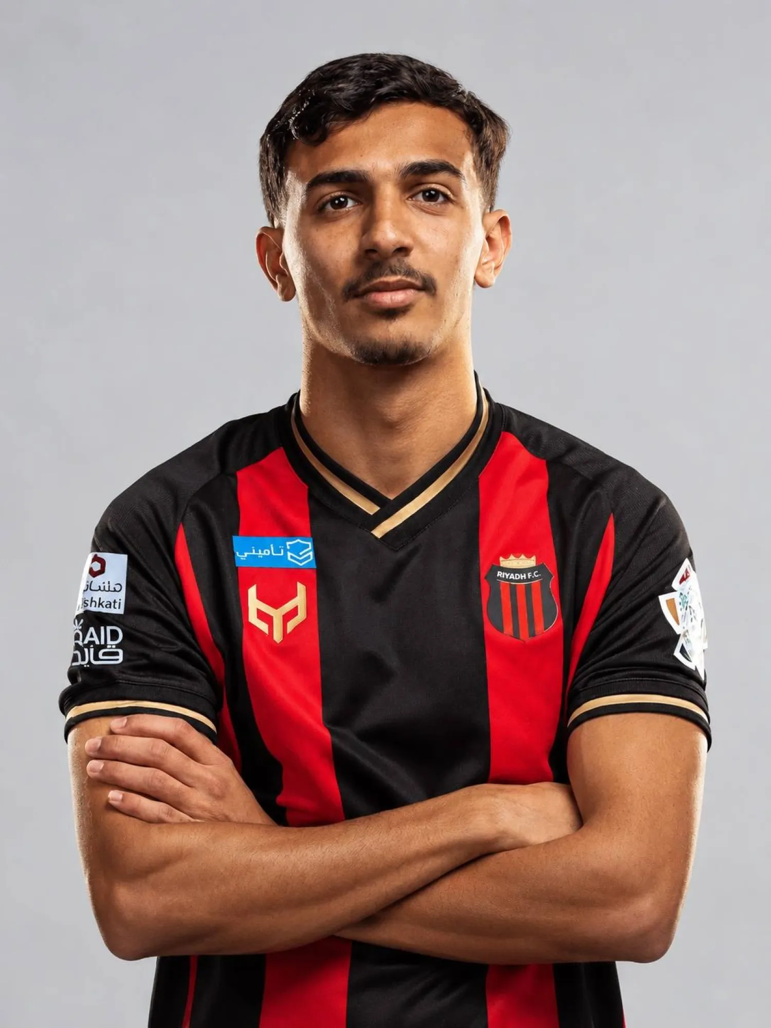 عصام بحري لاعب نادي الرياض (حساب النادي)