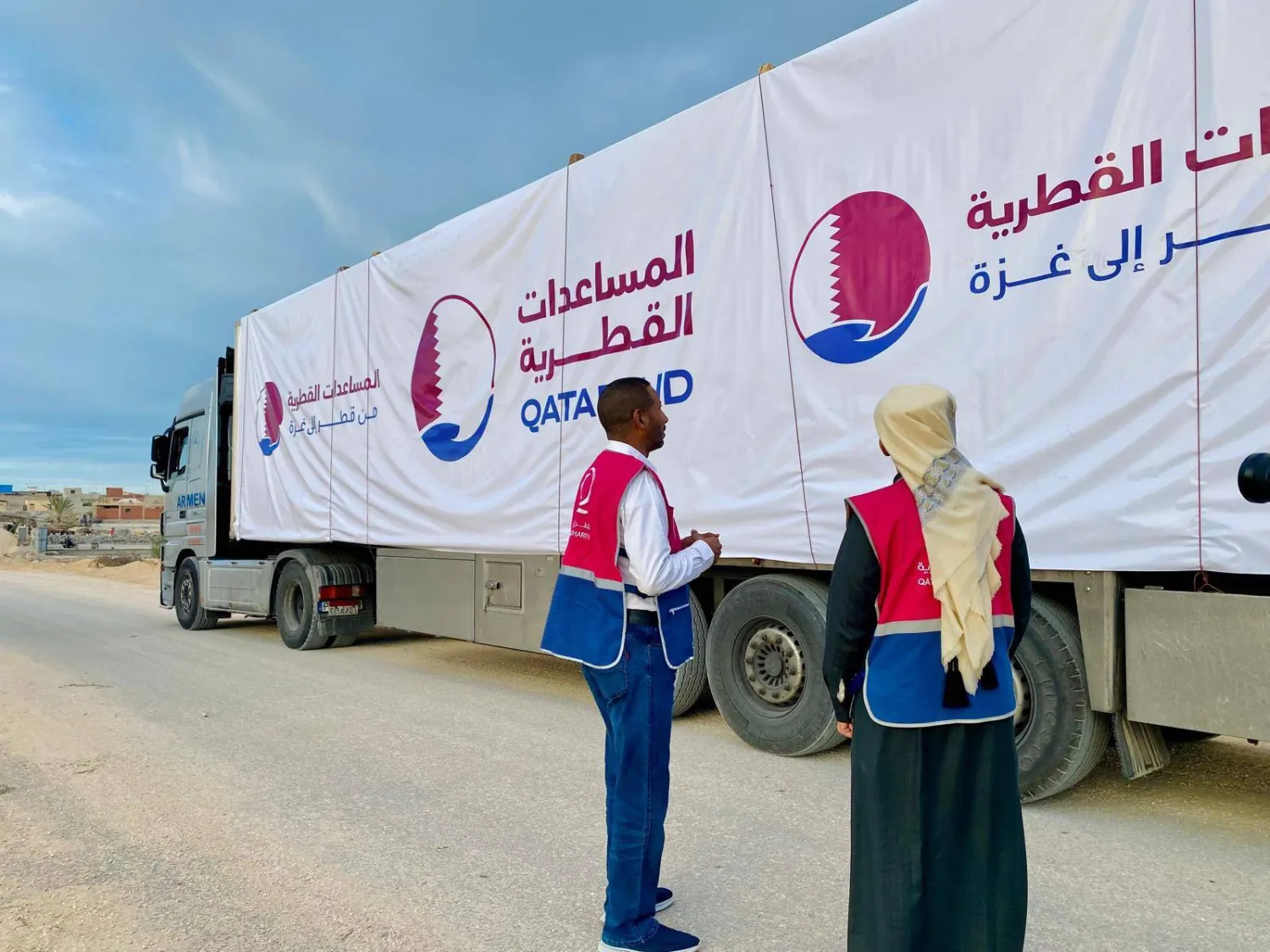 قطر أكدت أن مساعداتها للشعب الفلسطيني بالتنسيق مع إسرائيل والشركاء الدوليين (الخارجية القطرية)