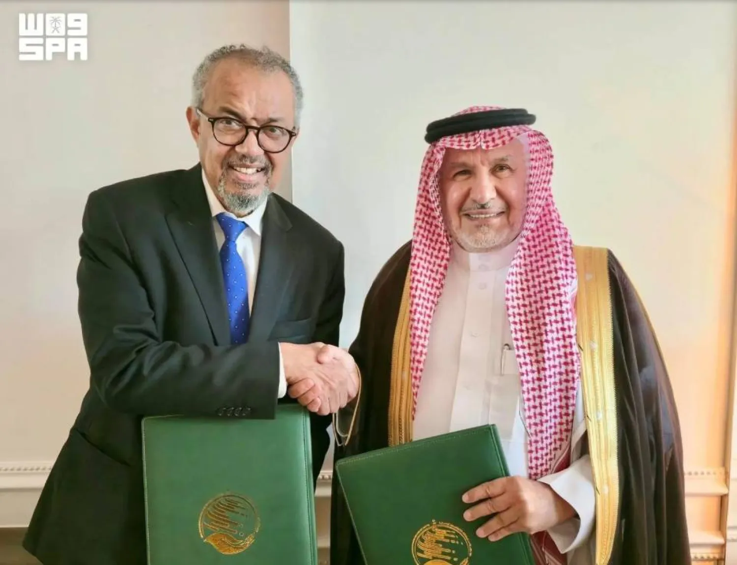 The program is part of Saudi Arabia's efforts, represented by KSrelief, to strengthen cooperation and strategic partnership with WHO. SPA