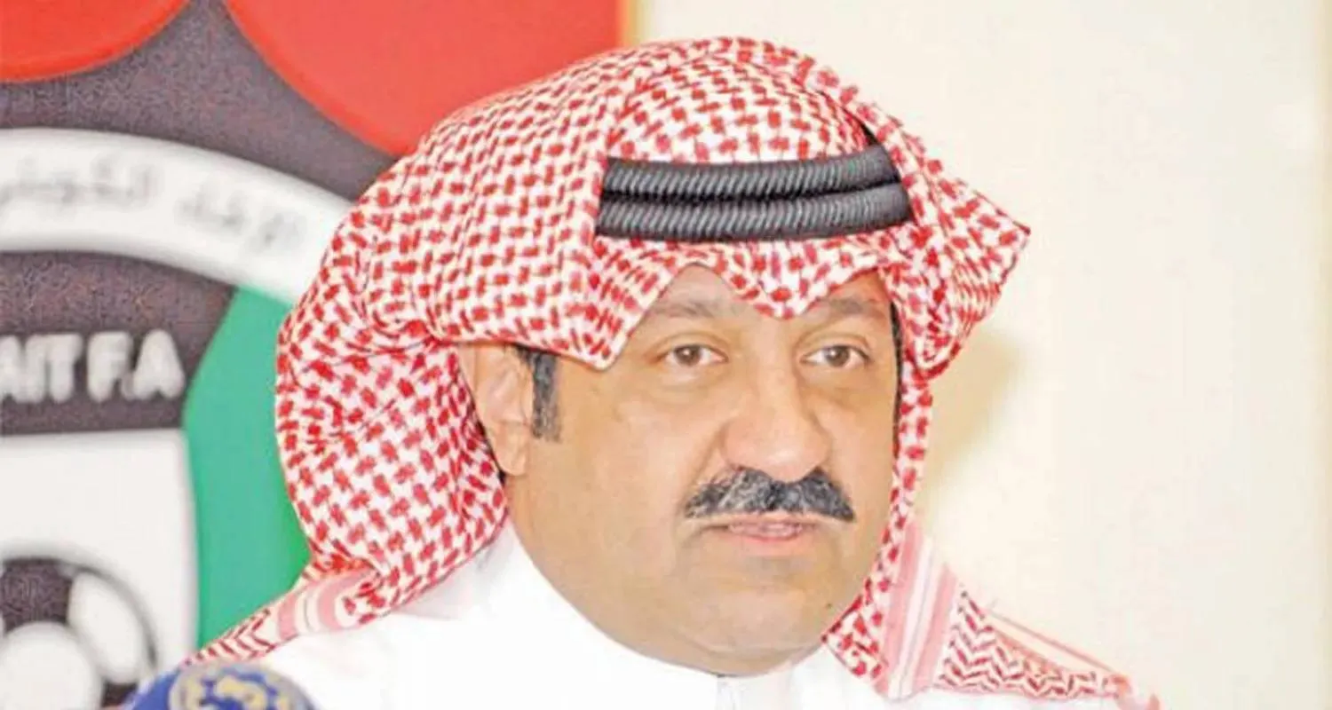 الشيخ أحمد اليوسف الصباح رئيس الاتحاد الكويتي لكرة القدم (الشرق الأوسط)