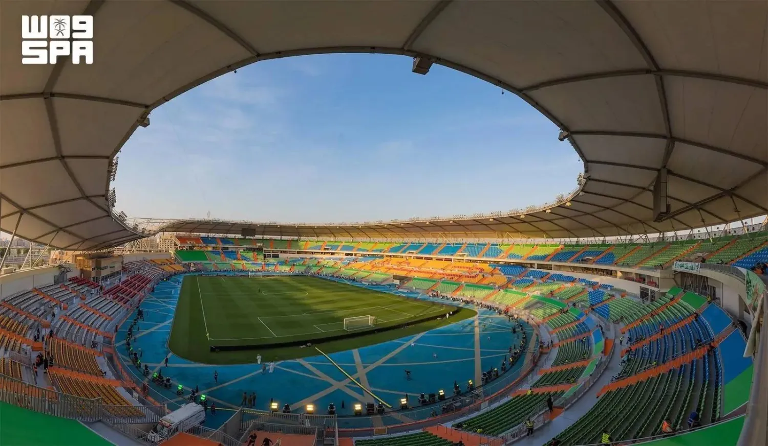 The Local Organizing Committee for the 27th Arabian Gulf Cup "Khaleeji 27" has completed preparations at King Abdullah Sports City Stadium and Prince Abdullah Al-Faisal Sports City Stadium to host the tournament's matches in Jeddah. (SPA)