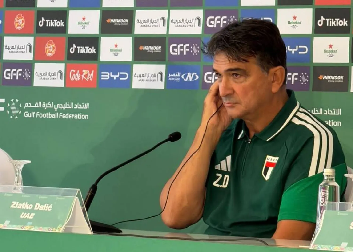 الكرواتي زلاتكو داليتش مدرب المنتخب الإماراتي (الشرق الأوسط)