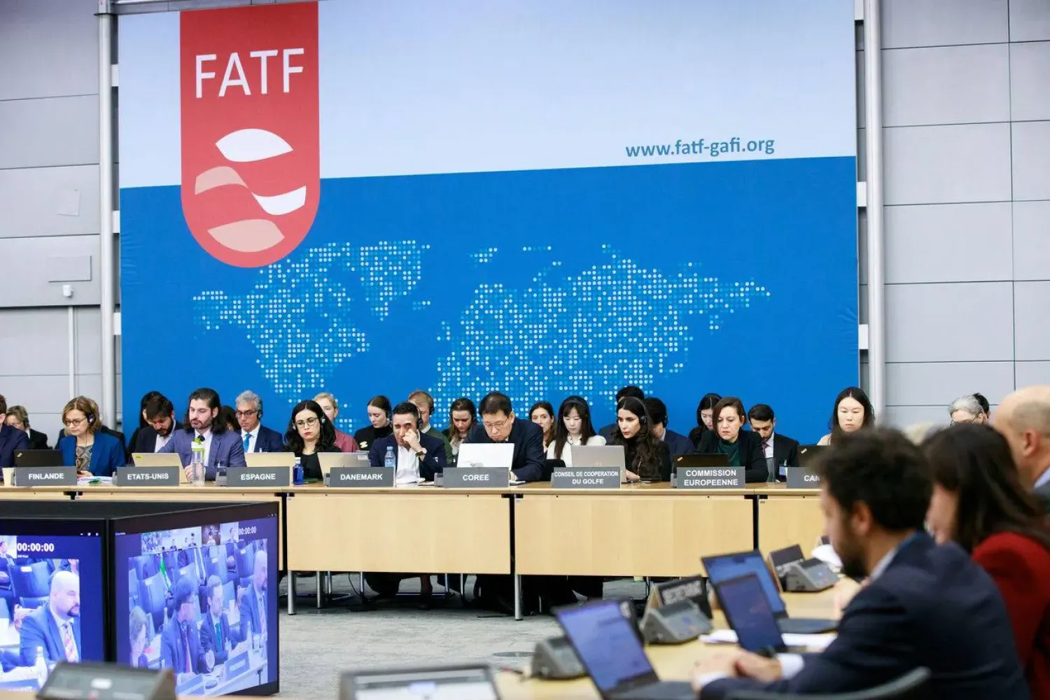 Mali Eylem Görev Gücü'nün (FATF) önceki toplantılarından biri