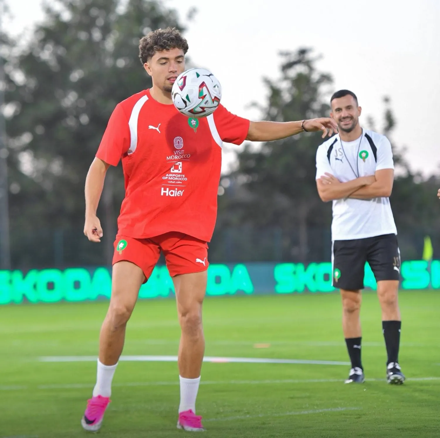 يعود المنتخب المغربي إلى المنافسات بعد أكثر من شهرين على خروجه من كأس العالم (منتخب المغرب)