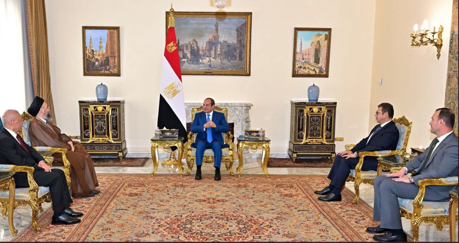 الرئيس السيسي يجري محادثات مع رئيس «تيار الحكمة» العراقي في القاهرة الخميس (الرئاسة المصرية)