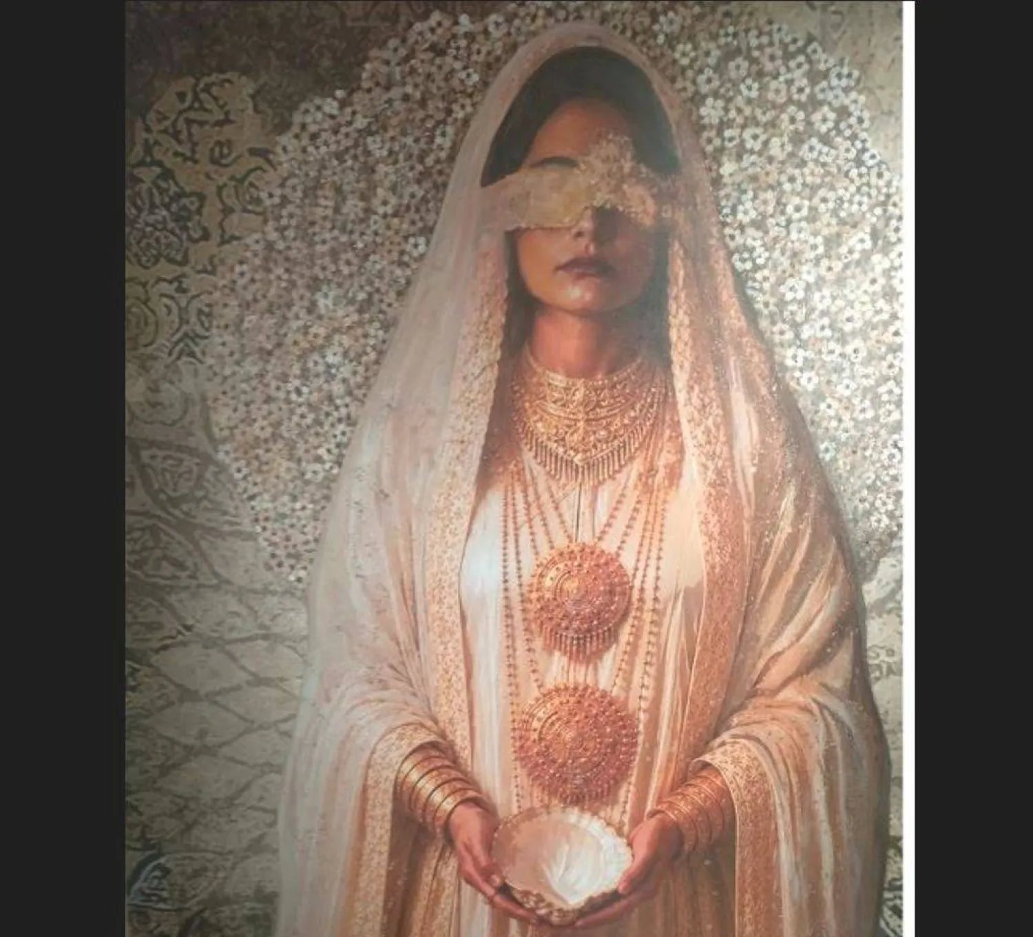 من أعمال الفنانة السعودية فاطمة النمر (الشرق الأوسط)
